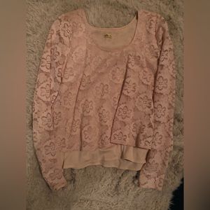Hollister Lace Blouse | Size M